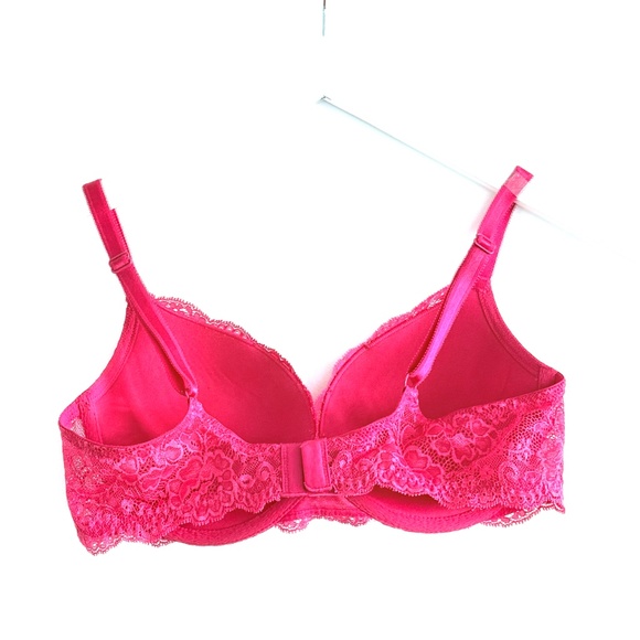 Victoria's Secret Dream Angels Pink and Cream Push-up Bra. Size 36C. - Picture 2 of 10